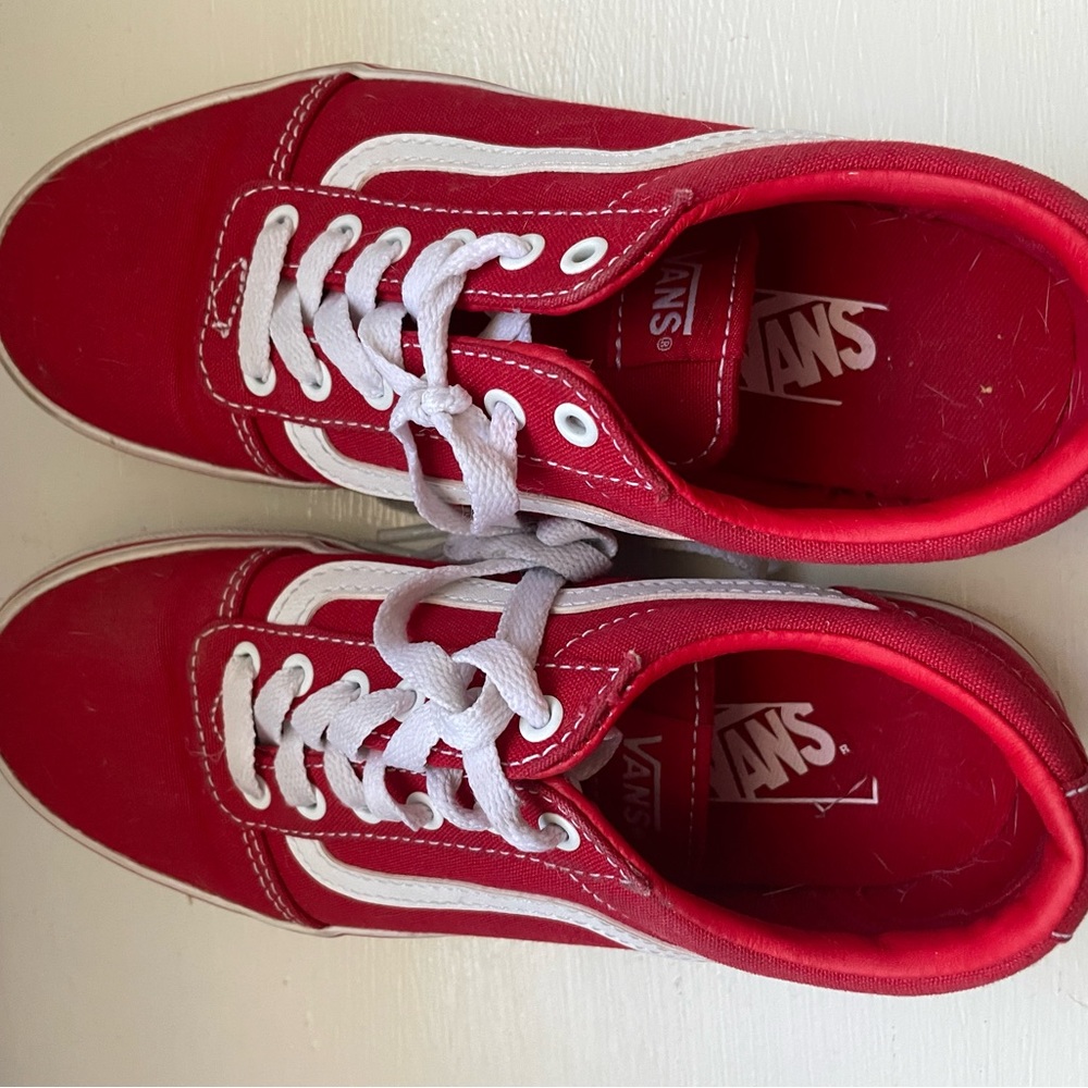 Red Vans